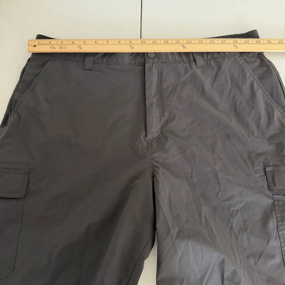 Orvis Mens 40 Black‎ Stretch Cargo Shorts Hiking Outdoor Performance Travel